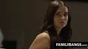 Nerdy teen 18+ Gia Paige got slammed by old daddy Marcus London.