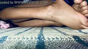 Want toes and more? Petite Latina amateurs in homemade fun!