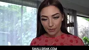 Vivian taylor lets her stepbro play with her big ass and tits.