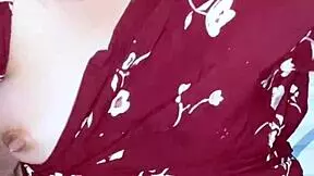 that glam teen is tugging cock after getting pounded hard, what do you think?