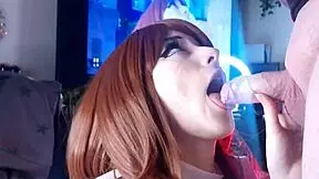 Ochaco uraraka gets big ass pounded in oil