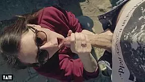 hey babe, wanna deepthroat my cock outdoors with a stranger?