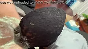 Man, This Black Bitch Pukes Green Ice Cream While Rimming and Slurps It