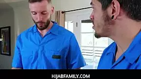 Mini Muslim Maya Bijou Double Fucked By Bambino And Mike Mancini Alternating Mouth And Pussy!