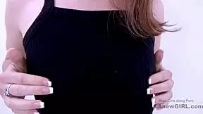 I'm nervous as a newbie on my first porn set