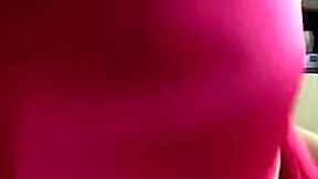 Blindfolded Aprill fucked from the back, a classic position