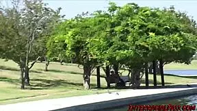 Thick young sugar babe gets creampie from boyfriend.