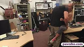 Skinny woman drilled