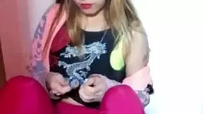 Bonneyuwu enjoys three lollipops in a solo session