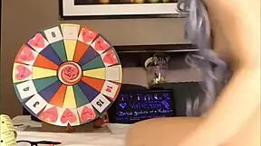 Is Emily's Naked Tits Lucky on the Wheel of Fortune?
