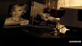 Flora Montgomery flashes her small 18+ tits in a sexy topless scene. This celebrity milf gives a steamy handjob in Basic Instinct.