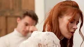 My Cute Redhead Piano Teacher Fucks Me Instead of Lessons, Her Moans Filling the Room During Quickie.