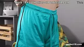 Rebecca Nikson teases with slow finger slides for Perfect18