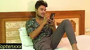 Indian cute bhabhi begs, Don't cum inside during hot sex!