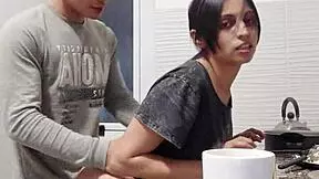 Stop cooking, let's have quick rough sex right now!