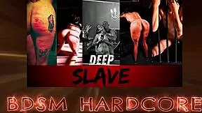 Rough Throat Fuck on Couch with Submissive Slave in BDSM Session