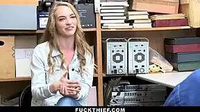 Hey, criminal teen, ready for security to slam that tight booty?