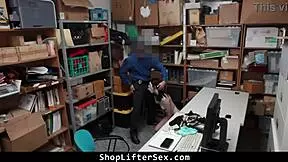teen suspect caught redhanded stealing gets shoplifter sex