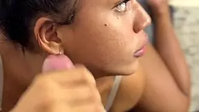 i tease my stepbrother for his huge cock to enjoy it rough