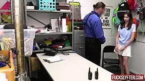 Sweet Girl Found Stealing Some Stuff