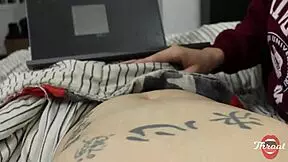 Stepsister slut and redhead sucking my dick