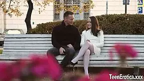 Hey, alice koks is filling all three holes with a stiff cock!