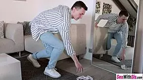 Petite Teen Stepsister Ohana Seduces Stepbro in Tiny Hot Skirt