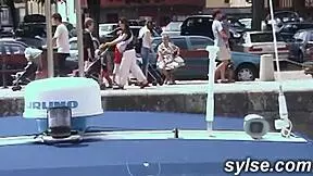 an 18-year-old teen tries casting alongside a bold exhib milf in this amateur compilation.