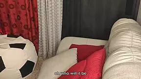 Making Pranks on Halloween Night with My Step-Cousin