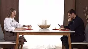 Megan Glock in MMF threesome with double penetration, check the free trailer.