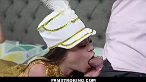 Charley Hart feels intense passion with stepdad during band practice.