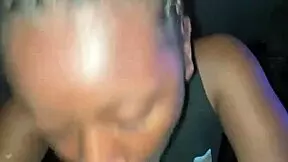 Teen Neighbor Gives Secret Blowjob Leading to Creampie and Cumshot in Mouth