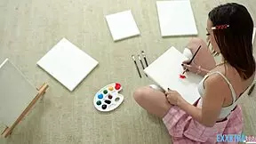 You know, teen beauty Laya Rae gets fucked by that hung dude Gi Joey in this hot scene