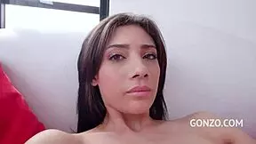 Unbelievable! Double Anal Fuck with Natasha Teen 18+ and Emily Pink! Two Colombian Models Take Huge Cocks!