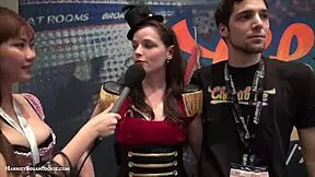 Hey, check Fionnaandjimmy’s wild Chaturbate vid at AE Expo! 😜