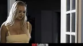 Blonde Stepdaughter in Rough Threesome with Step-Parents!