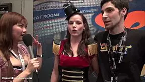 Hey, check Fionnaandjimmy’s wild Chaturbate vid at AE Expo! 😜