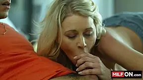 natural big tit blonde teen seduces friend and sucks him dry