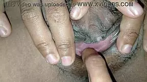 teen squirts hard into friend's shaved pussy