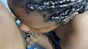 My stepsisters chat in the bathroom and kitchen