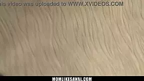 hot milf drops her panties for the young thief, getting assfucked doggystyle in her tight ass