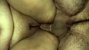 Eating Stepmother's Wet Pussy On All Fours