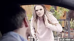 I banged sexy teen Athena Faris hard with my monster cock.