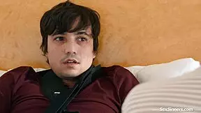 Teacher gives student a helping handjob