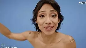 Behind scenes with Veronica Leal and Anna De Ville spanking