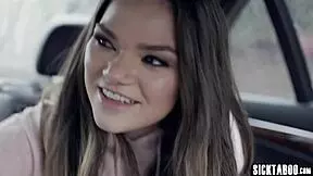 I banged sexy teen Athena Faris hard with my monster cock.