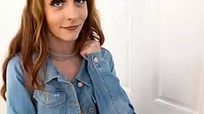 Skinny Blonde Sassy and Cute Brunette Lola Suck Tits and Hairy Twats