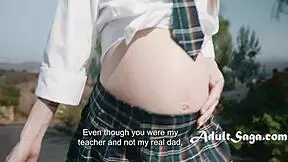 Tiny Redhead Juno Pregnant Madi Collins