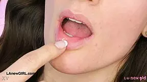 fresh-faced fashion gem unveils her flawless body on the sofa