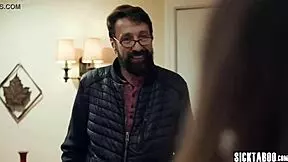 I banged sexy teen Athena Faris hard with my monster cock.